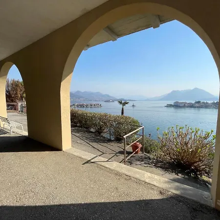 - Monolocale 1 - Vista Lago, Giardino A Vista Isole Borromee E Golfo Borromeo - Stresaflat *