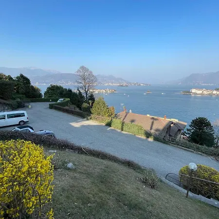 Vista Lago, Giardino A Vista Isole Borromee E Golfo Borromeo - Stresaflat Apartamento