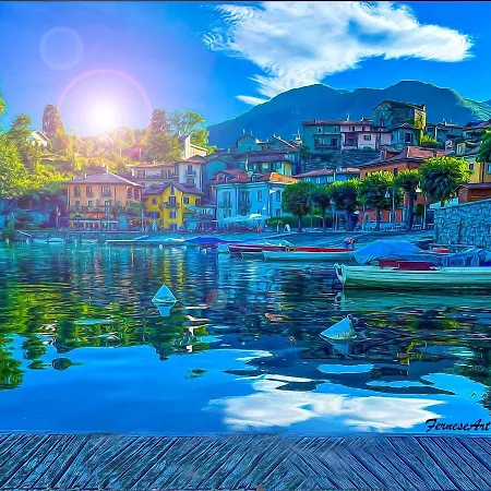 Апартаменты Vista Lago, Giardino A Vista Isole Borromee E Golfo Borromeo - Stresaflat Стреза