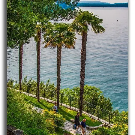 - Monolocale 1 - Vista Lago, Giardino A Vista Isole Borromee E Golfo Borromeo - Stresaflat *