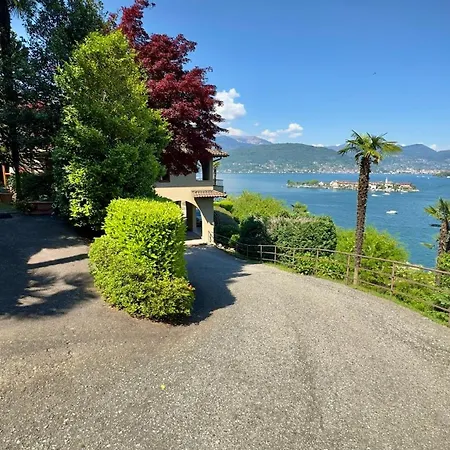 Vista Lago, Giardino A Vista Isole Borromee E Golfo Borromeo - Stresaflat Apartman