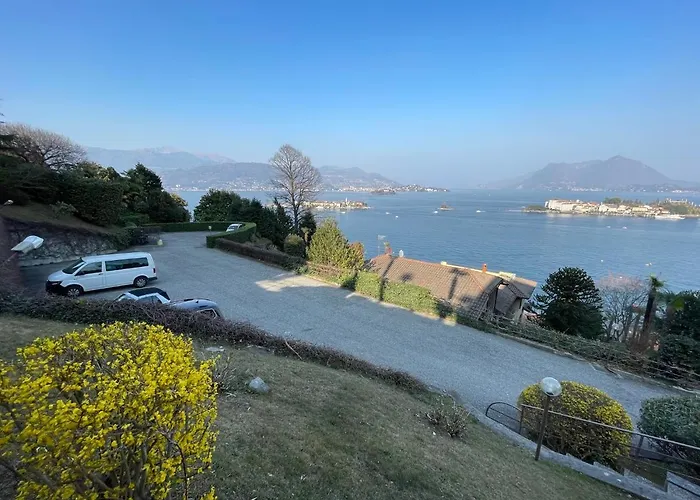 Vista Lago, Giardino A Vista Isole Borromee E Golfo Borromeo - Stresaflat Lägenhet