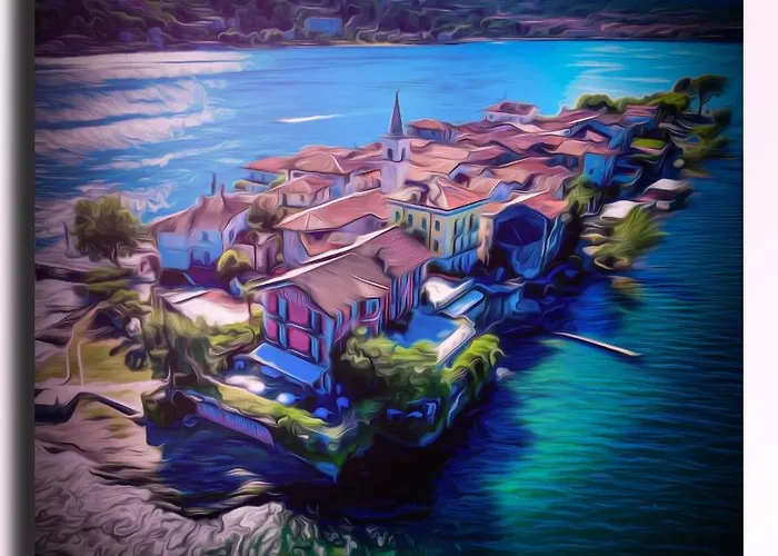 Vista Lago, Giardino A Vista Isole Borromee E Golfo Borromeo - Stresaflat Lägenhet Stresa