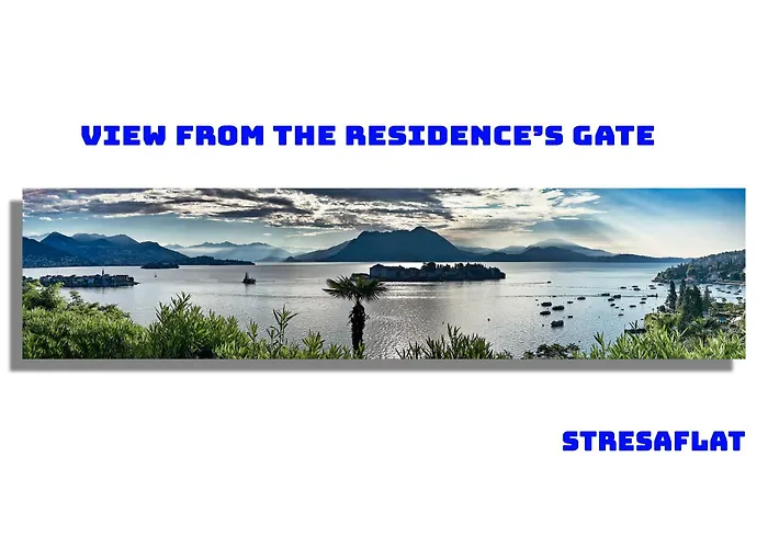 Apartment Vista Lago: Lakeside Garden Retreat With Borromean Islands View Stresa