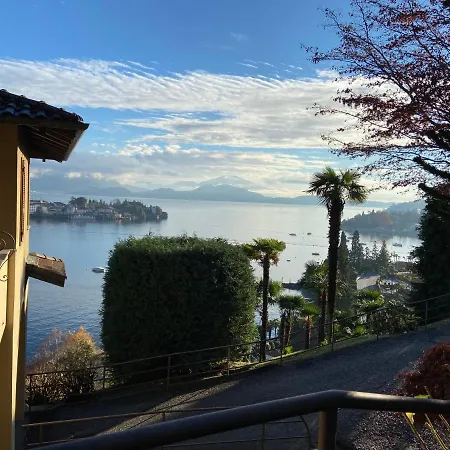 Vista Lago, Giardino A Vista Isole Borromee E Golfo Borromeo - Stresaflat アパート ストレーザ