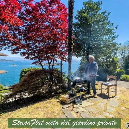 アパート Vista Lago, Giardino A Vista Isole Borromee E Golfo Borromeo - Stresaflat ストレーザ