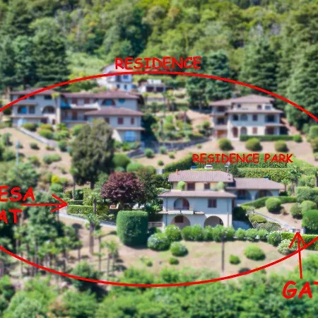 Vista Lago, Giardino A Vista Isole Borromee E Golfo Borromeo - Stresaflat * ストレーザ