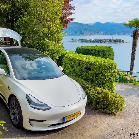 Vista Lago, Giardino A Vista Isole Borromee E Golfo Borromeo - Stresaflat アパート