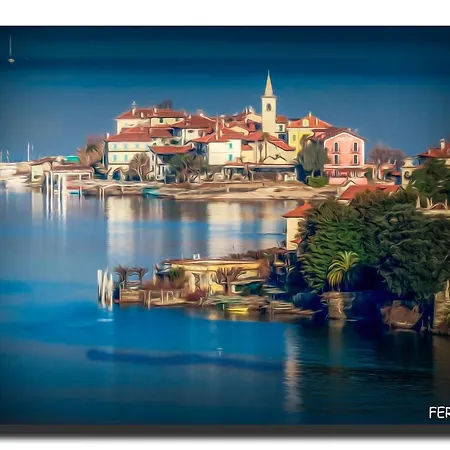 Vista Lago, Giardino A Vista Isole Borromee E Golfo Borromeo - Stresaflat アパート ストレーザ