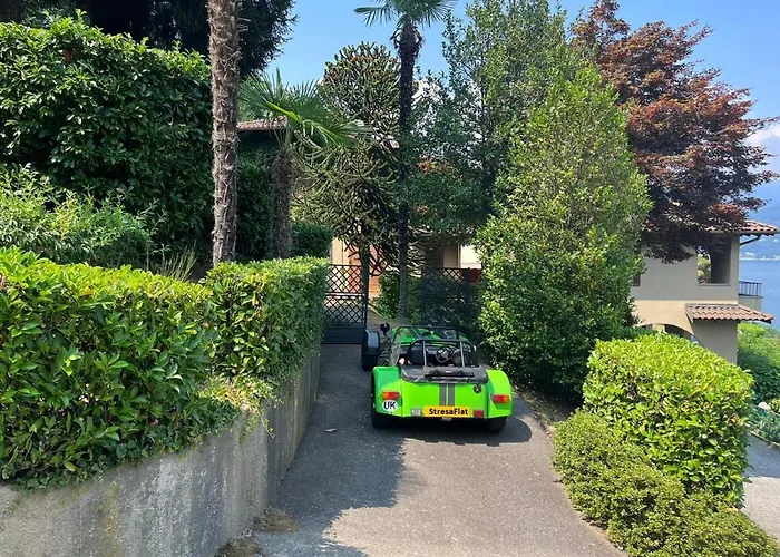 Vista Lago, Giardino A Vista Isole Borromee E Golfo Borromeo - Stresaflat *